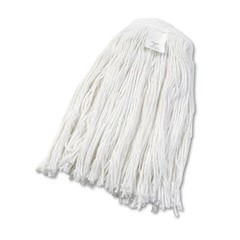 Boardwalk 2024RCT No. 24 Rayon Cut-End Wet Mop Head – White (12/Carton) New