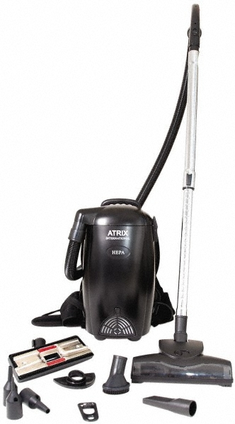 Atrix Backpack Vacuum Cleaner 12 Amps, 10 Lb, Accessories Included