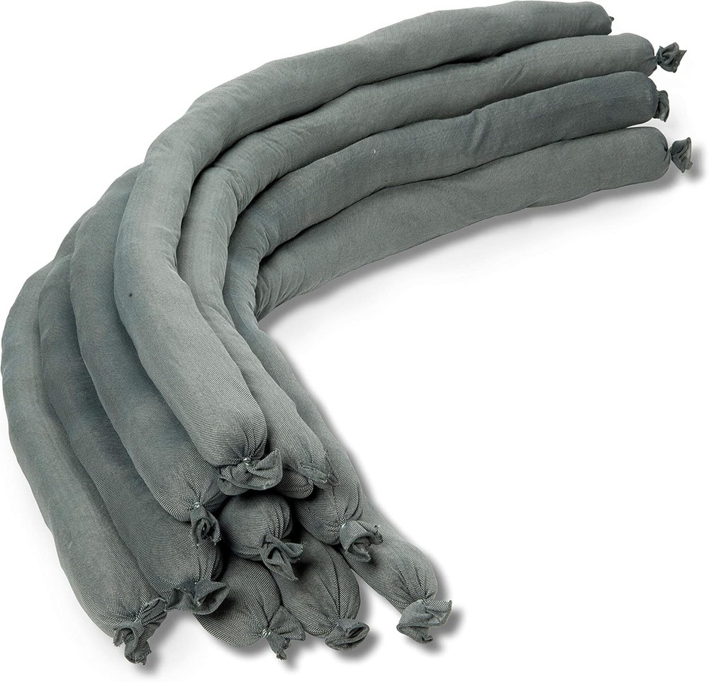 Universal Absorbent Socks – Snake for Oil and Water – 3” X 48” – Absorbing up to