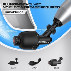 ‌Electric Toilet Plunger for Bathroom, High-Pressure Air Plunger, Heavy-Du
