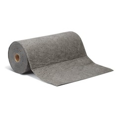 PIG Absorbent Mat Roll 15 In X 50 Ft Gray PM50435 Oil Liquids