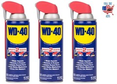NEW Multi Purpose Original WD-40 Formula Lubricant Spray 3-PACK w/. Smart Straw