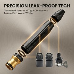 High Pressure Power Washer Nozzle with Connector Set, 1 PCS