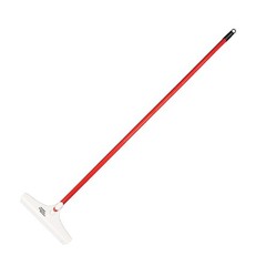 12″ Carpet Rake & Groomer with 51″ Adjustable Handle for Pet Hair Removal