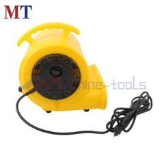 1/2HP 2500CFM Carpet Dryer 3-Speed Air Mover 15ft Cord Yellow US Standard