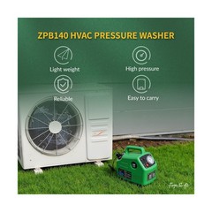 ZPB140 Port A Blaster HVAC Coil Cleaning, Portable Pressure Washer & Coil Jet…