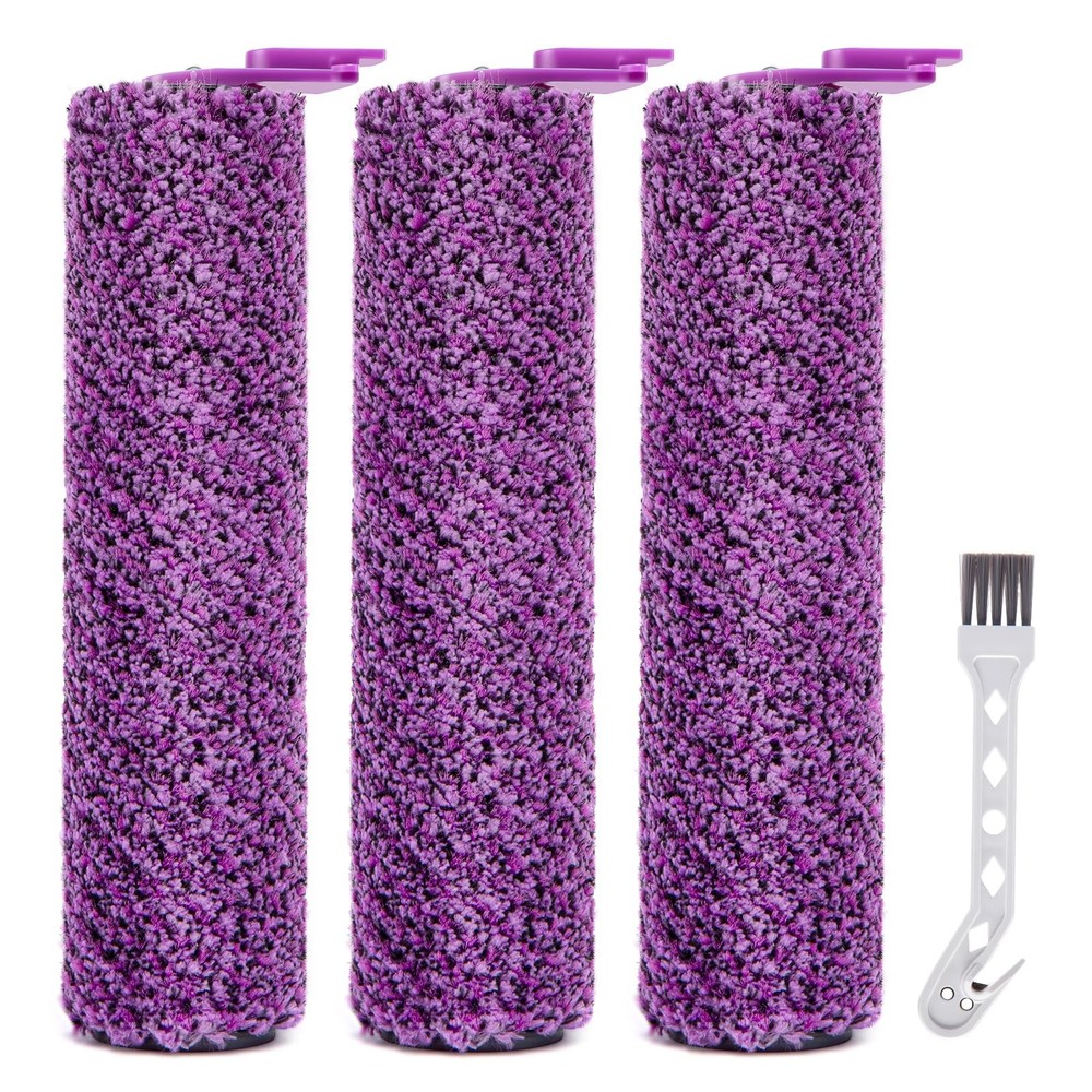 LBLVBNEWD 3 Pack SD201 Roller Brush Replacement Parts Compatible with Purple