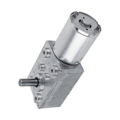 Kodrily DC Motor 12V, 100RPM Reversible Worm Geared Metal Gear Motor,…