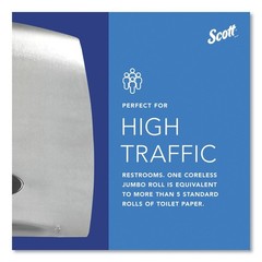 Scott 9601 EZ Load Pro Coreless Jumbo Roll Tissue Dispenser New