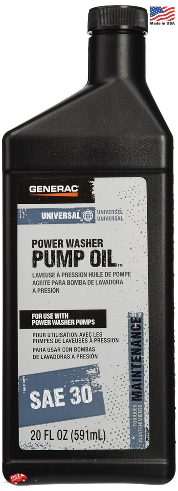 Generac 6656 Pressure Washer Pump Oil, 16-Ounce – Optimal Protection and Perform