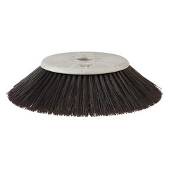 TENNANT 1027380 Rotary Brush,26 in Dia,Black 55HD28