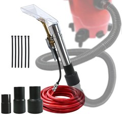 Universal with Any Brand Vac Extractor Hose Kit Attachment with 2-1/2″ & 1-7/…