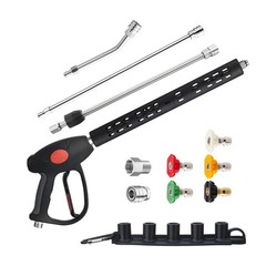 M MINGLE High Pressure Washer Gun, Extension Wands and 30 Degree 64 Inch