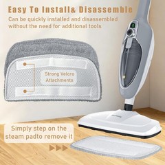 GF-6610 Steam Mop Pads – Washable Microfiber Uniform code, GF-6610（6-Pack）
