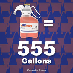 95122613 Stride Citrus Neutral Cleaner, Commercial Floor Cleaner, Citrus Scent,