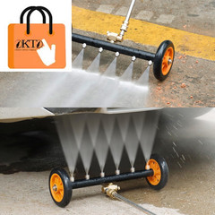 Undercarriage Pressure Washer Attachment, Siebwin 16″ 16 Inch, Orange
