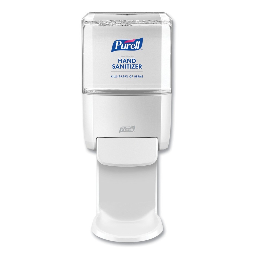 PURELL 502001 1,200 mL Push-Style Hand Sanitizer Dispenser – White (1/CT) New