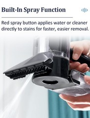 Sub Surface Carpet Extraction Vacuum Attachments for 3.2mm, 3.5mm, Black