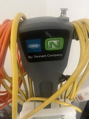TENNANT Floor Scrubber: 20 in Machine Size, 175 RPM Brush Speed FM-20-SS
