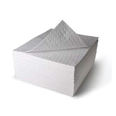 Oil Spill Absorbent Mats for Garage,Oil Only Absorbent Pad 20″x15″ Pads, 50-Pack