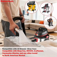 TunaMax Universal Work with All Shop Vacs Small, For