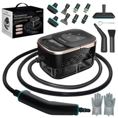 Steam Cleaner,15s Heat-Up 42.27oz Tank,2500w Handheld Steam Cleaner for Home …