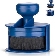 Car Tire Shine Applicator Brush with Stand for Auto Detaili Size: 1Color: Blue