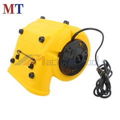 1/2HP 2500CFM Carpet Dryer 3-Speed Air Mover 15ft Cord Yellow US Standard