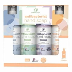 Greenerways Hand Soap Citrus Lavender, Mint & Unscented 16 Fl Oz 4-Pack USA Made