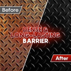 Rust Converter & Metal Primer 35 Oz Black Heat Resistant Paint for Automotive