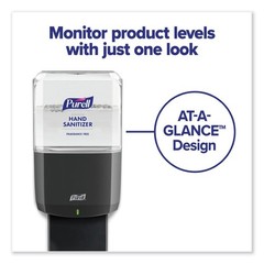PURELL 776302 1200 ml Adv Hand Sanitizer Gel Refill for ES8 (2/Carton) New