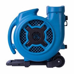 XPOWER P-830H 1 HP 3600 CFM Air Mover Carpet Dryer Fan Blower w/ Handle & Wheels