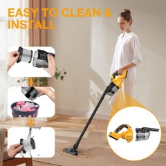5 in 1 Cordless Vacuum Cleaner Handheld Stick Vacuum Cleaner For DEWALT 20V MAX