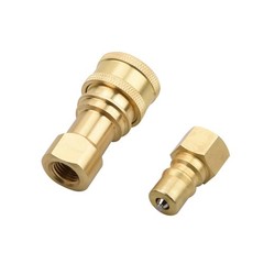 1Pack High Quality 1/4″ Quick Connector Kit Up to 5000-6000 PSI for Ball Valve