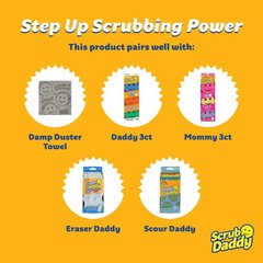 Scrub Daddy Damp Duster Dusting Sponges 8 Count – Dust Remover For Household
