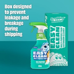 Scrubbing Bubbles Easy Clean Foaming Bleach-Free 32 Fl Oz (Pack of 1), White
