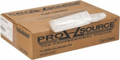 PRO-SOURCE 45 Gal 0.39 mil Household/Office Trash Bag 40″ Wide x 46″ High, Clear