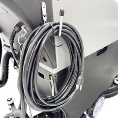 110V Commercial Auto Floor Scrubber Machine 10.6Gal+13.2Gal Wire Type Scrubber