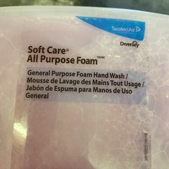 Diversey Soft Care All Purpose Foam Hand Wash 1.37US Qt./1.3L. Brand New. 6 Pack