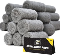 0000 Steel Wool for Mice Control – 40 Pack Fine Grade Stainless Steel Wool fo…