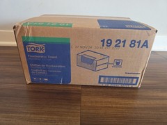 Tork 192181A 13 x 21 Foodservice Towel – Blue (240/Case) NSF – New Sealed