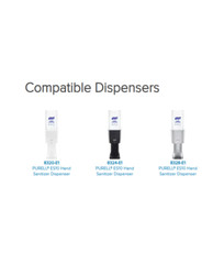 2x PURELL 8353 Advanced Hand Sanitizer Foam 1200mL ES10 Dispenser Refills