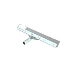 PRO SOURCE 18″ Rubber Blade Floor Squeegee Tapered End, Gray