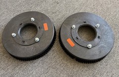 (2) 15″ SCRUBBING BRUSHES FOR VIPER FANG 32T WALK BEHIND SCRUBBERS, REPL VF84330