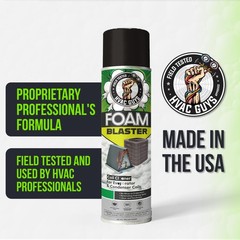 Leak Saver Foam Blaster AC Coil Cleaner Spray | 18 Fl Oz (Pack of 3)