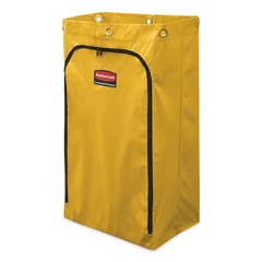 Rubbermaid Commercial 1966719 24 gal Zippered Vinyl Cleaning Cart Bag New