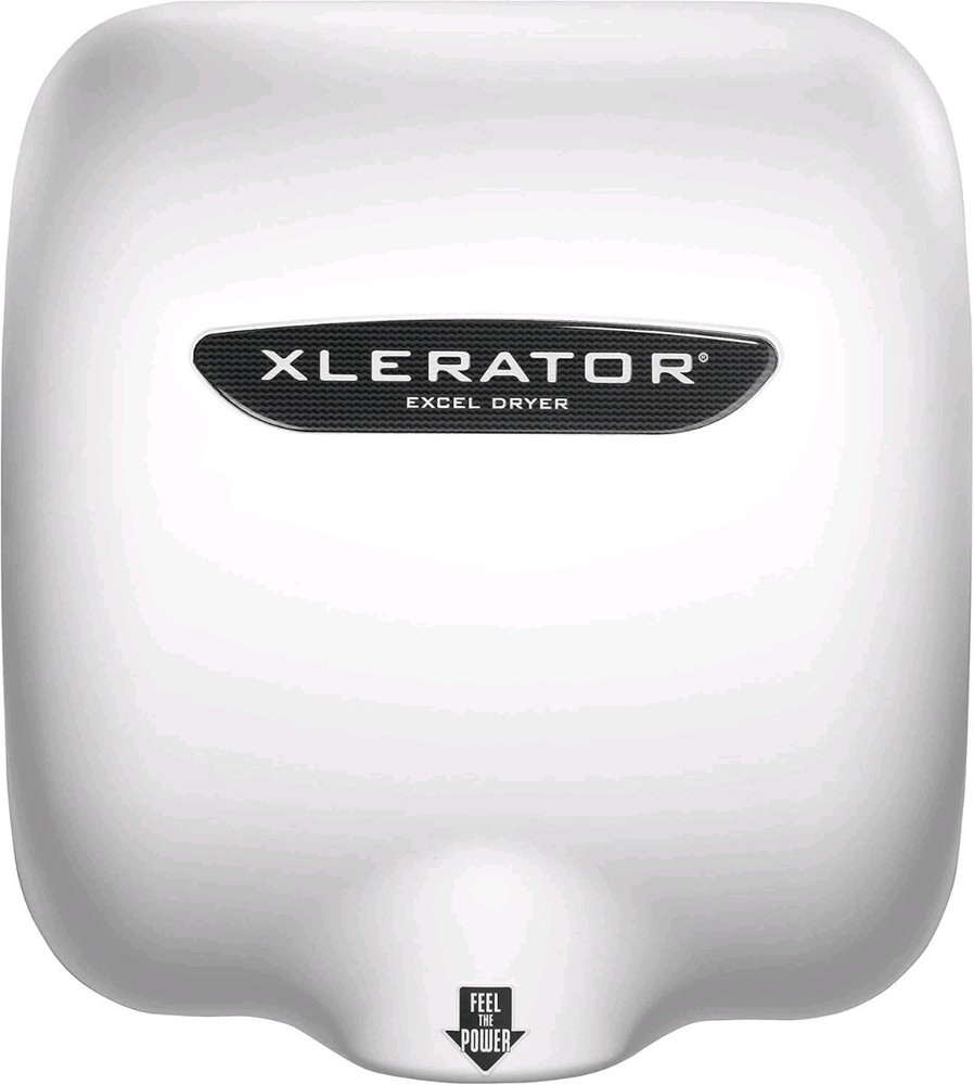 XLERATOR XL-BW Automatic High Speed Hand Dryer with White Thermoset (BMC) Cover