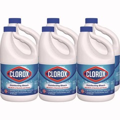 Clorox 32263 81 oz. Bottle Concentrated Regular Disinfecting Bleach (6/CT) New