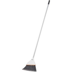 Superio Angle Broom Clip-On Dustpan Set Angle Shape To Reach Narrow Spaces.