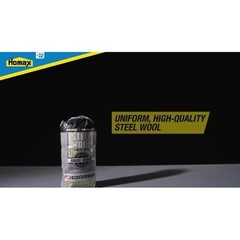 Steel Wool 0000 12 pad Fine Grade Rhodes, American Final Finish Super Fine